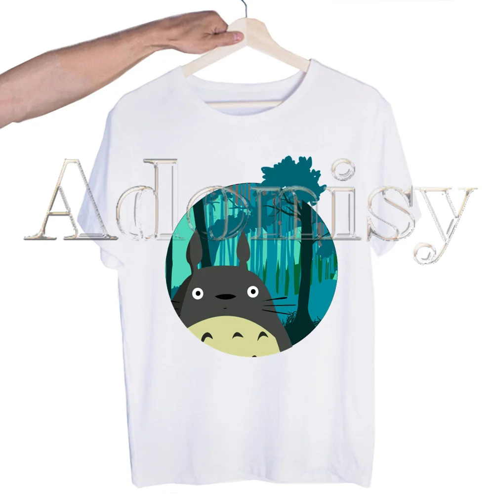 

Totoro Studio Ghibli Miyazaki Hayao Cartoon Cute Anime Harajuku T-shirts Summer Men/Women Hip Hop Funny Print Short Sleeve Top