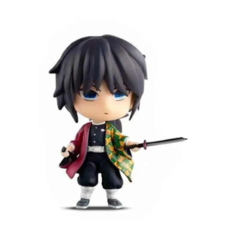 Шоколад Аниме Фигурка модель демон убийца Kimetsu No Yaiba Q Posket Kamado Tanjirou Kamado Nezuko Agatsuma Zenitsu Фигурки игрушки - Цвет: Шоколад