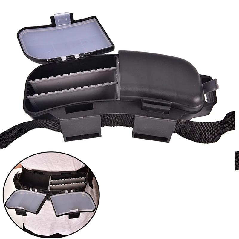 

1 шт. подвесные Чехлы, портативная поясная переноска, держатель для катушки приманки, портативный контейнер для рыболовных снастей, коробка ...