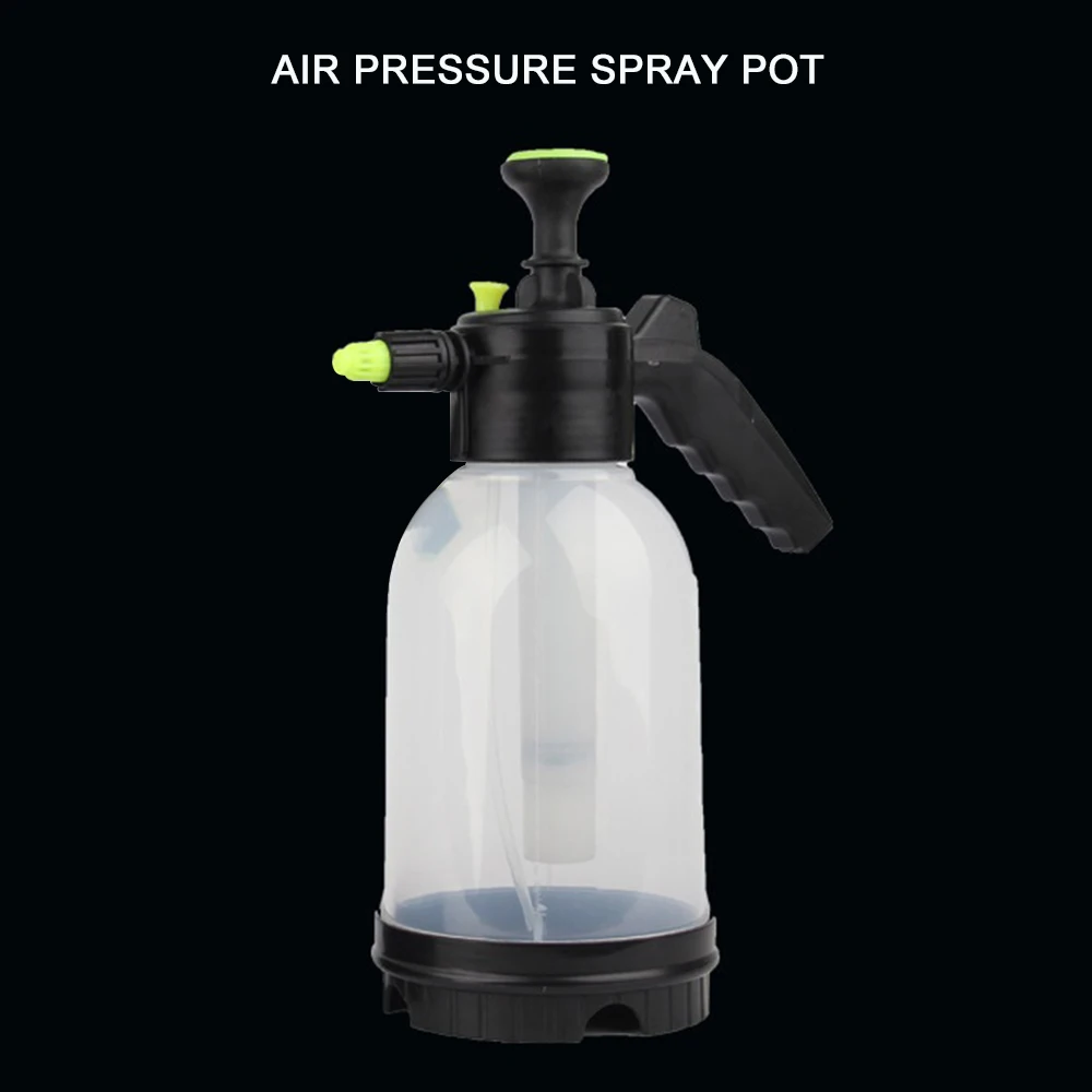 

2L Portable Handhold Sprinkling Pot Multipurpose Plastic Watering Air Pressure Spray Pot for Garden Flower Potted Plant