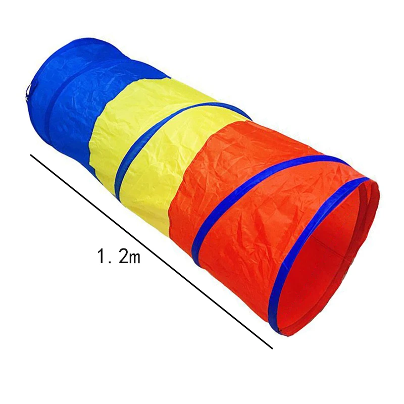Детские игрушки дышащий туннель для ползания с солнечным светом уличные и