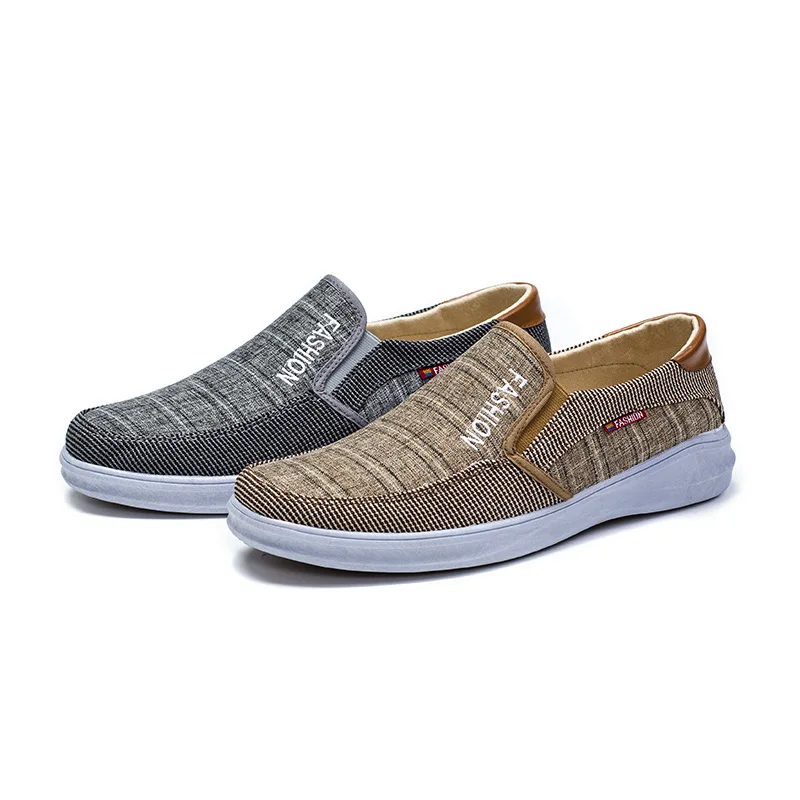 

Men Doug Shoes New Men's Cloth Shoes Father Shoes Lazy Comfortable Cloth Shoes Plain Color Simple Casual Shoes Mesh Flats