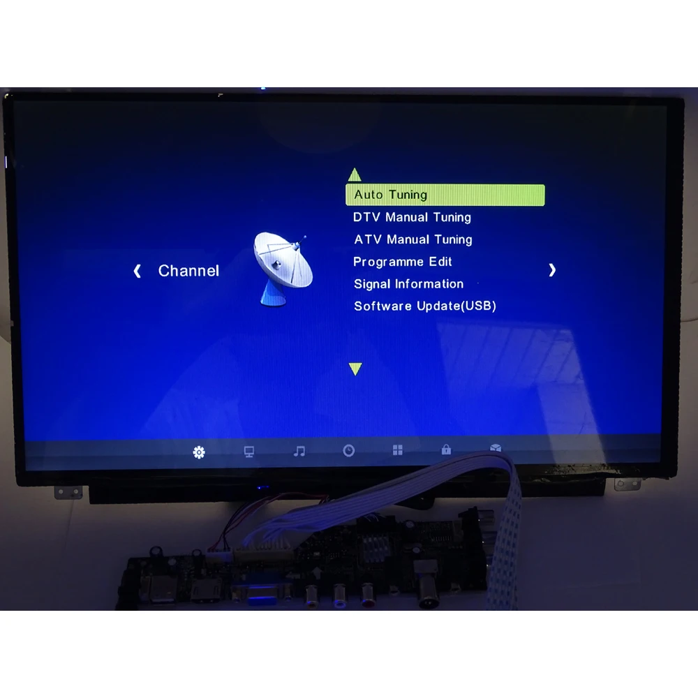Фото Плата контроллера для M220Z1 M220Z1-L01/L02/L03/L05/L06 HDMI-совместимая с VGA USB DVB-C DVB-T TV цифровая ЖК-панель 1680*1050 22