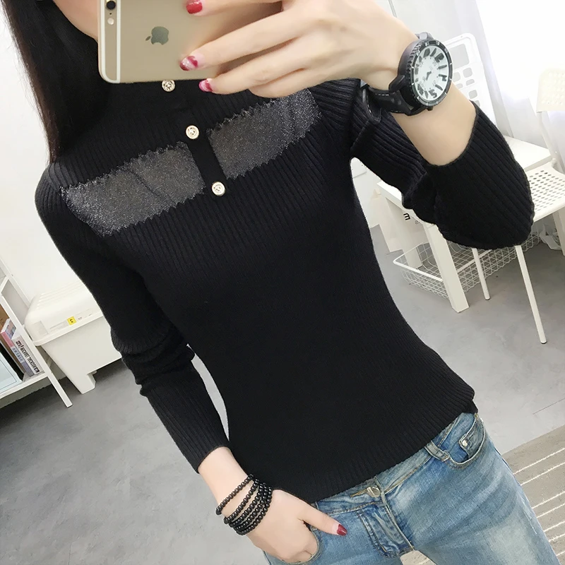 Женский трикотажный свитер-водолазка розовый облегающий вязаный пуловер