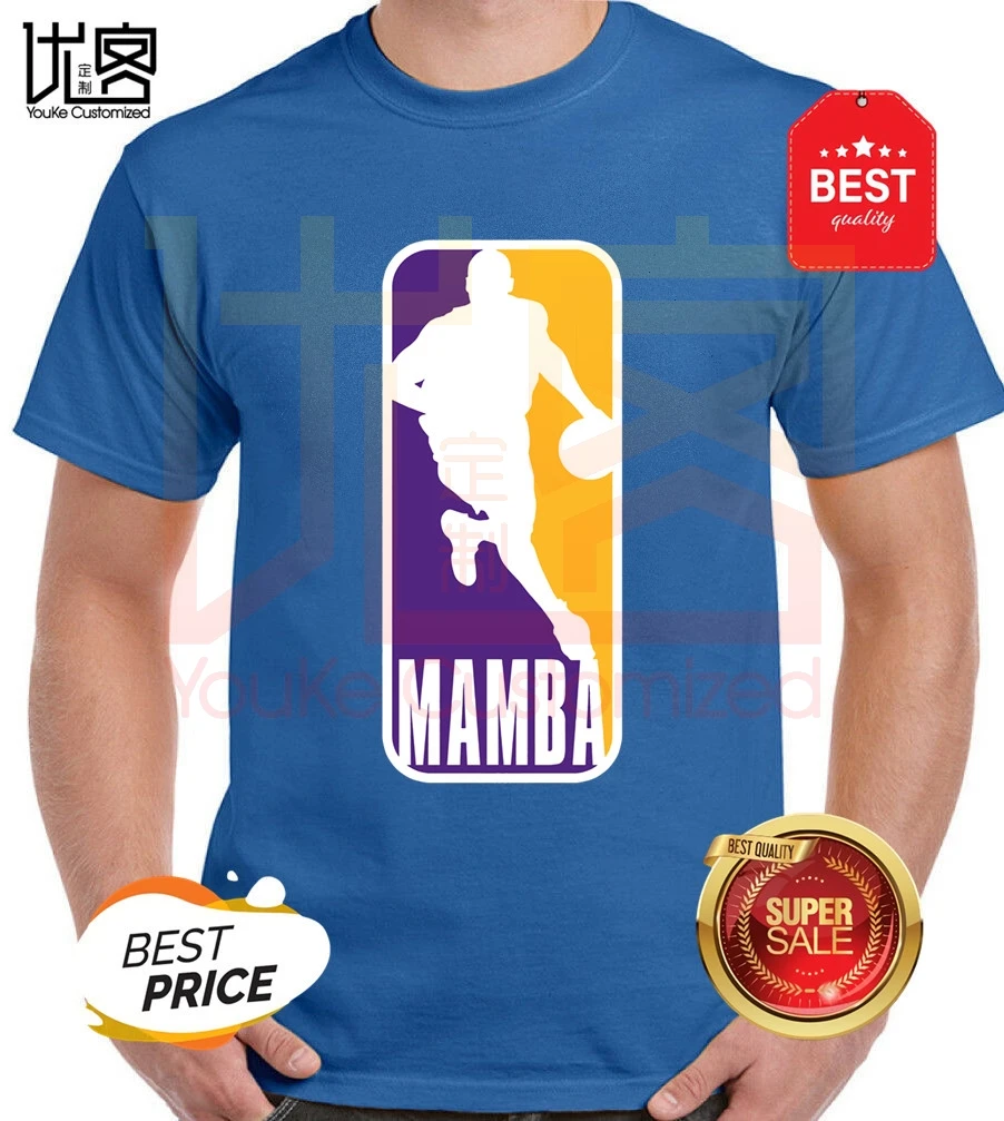 Мужская и женская футболка с короткими рукавами kobe bryant mamba Повседневная круглым