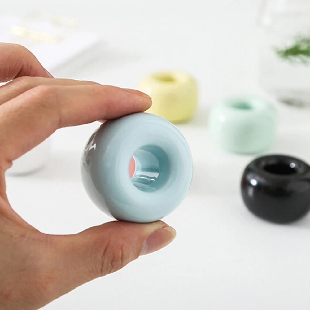 

Multifunctional Mini Ceramic Bathroom Shower Toothbrush Holder Storage Rack