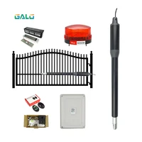 GALO Gate Controls Light-Duty Solar Single Automatic Gate Opener Kit For PVC/Stainless Steel Pipe, Wood Swing Gates