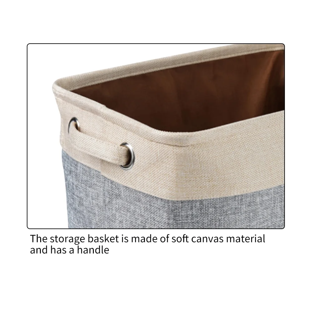 Корзины для хранения аксессуары складная холщовая корзина игрушек и собак