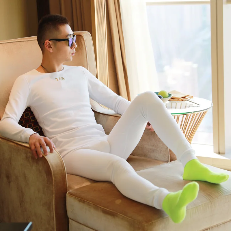 2020 New cotton long johns blusa termica masculina heren wintertermica homem moto men thermal underwear leggings pants | Мужская одежда