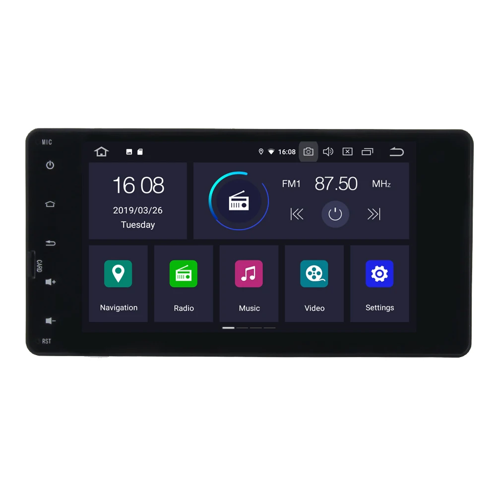 Мультимедийный плеер для Mitsubishi Outlander Lancer ASX Pajero Android 9 0 четыре ядра Авторадио