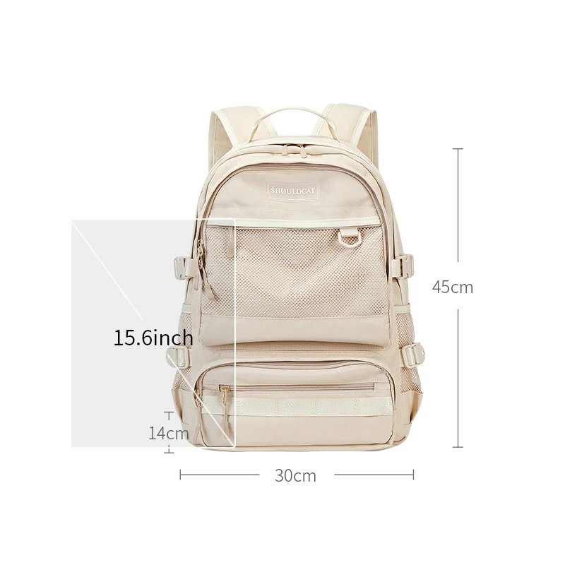 Winner Fashion Big Student Bookbag Rucksack Girls School Bag High Capacity Women Backpack Femal Cute Leisure Travel Mochila