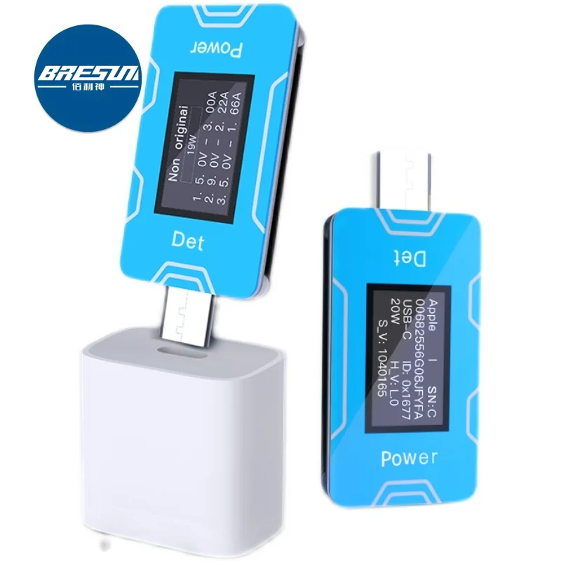 

JCID-CT01 High Quality USB Tester Digital Charger Detector Accurately Identifies Genuine Products In One Second Repair Tool