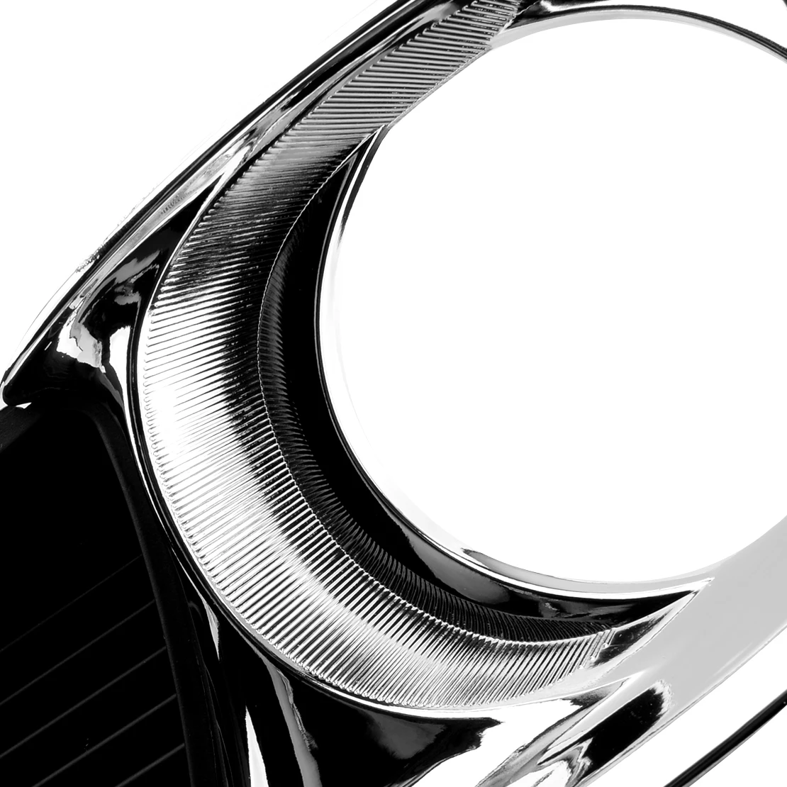 

1 Pair Left&Right Side Front Bumper Fog Light Lamp Frame Cover Trim Bezel 5203007040 5204007040 Fit For Toyota Avalon 2011-2012