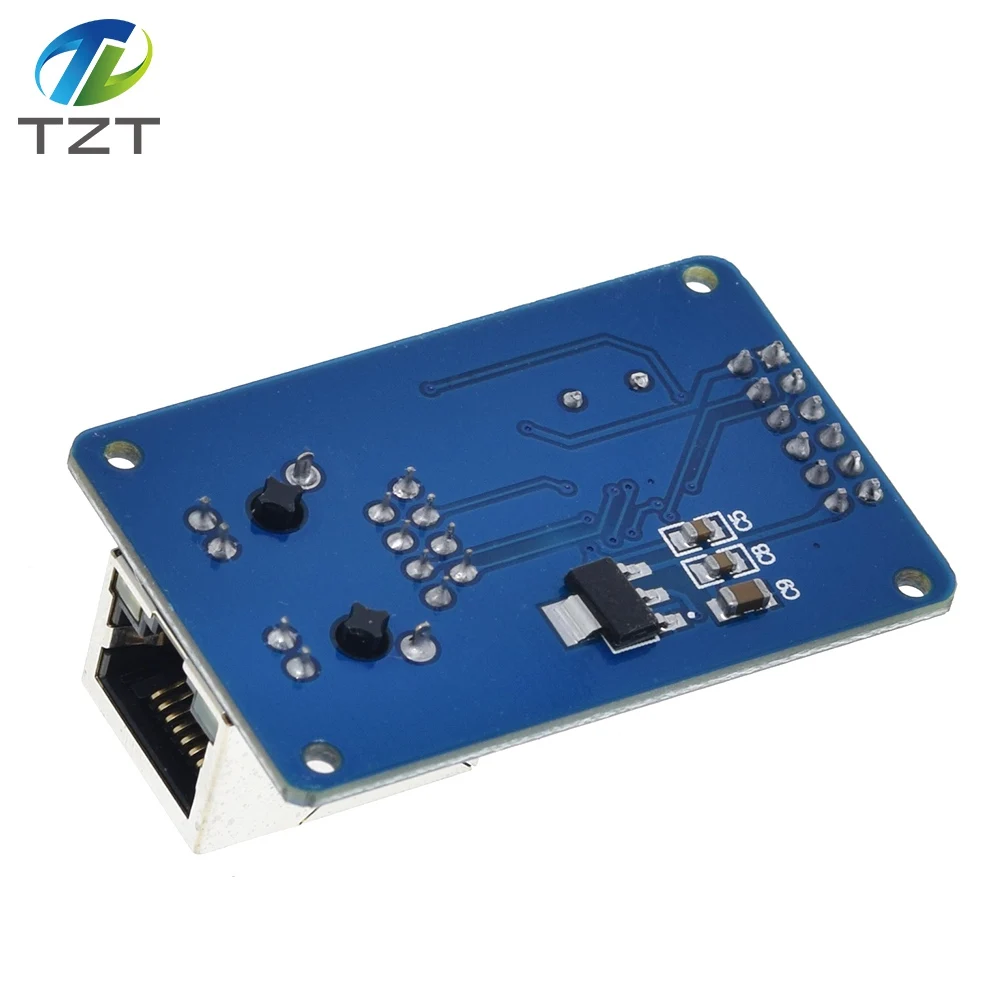 Сетевая плата TZT ENC28J60 LAN Ethernet модуль для arduino 25 МГц Crystal AVR 51 LPC STM32 3 В|module board|module