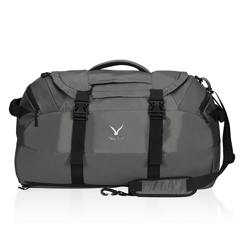 65L водонепроницаемый рюкзак большая спортивная сумка Серый Черный багажный