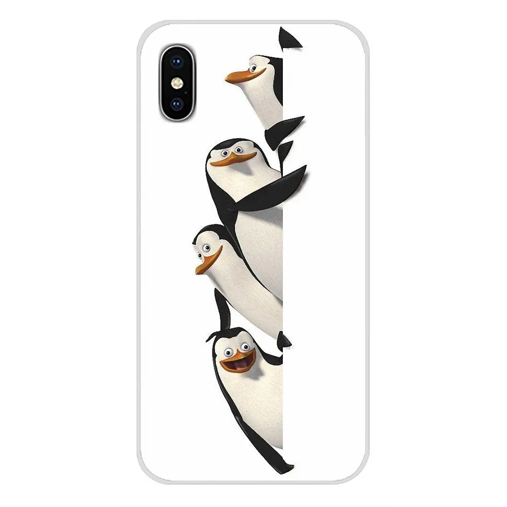 Penguins of Madagascar Movie Accessories Phone Cases Covers For Samsung Galaxy A3 A5 A7 A9 A8 Star A6 Plus 2018 2015 2016 2017 | Мобильные