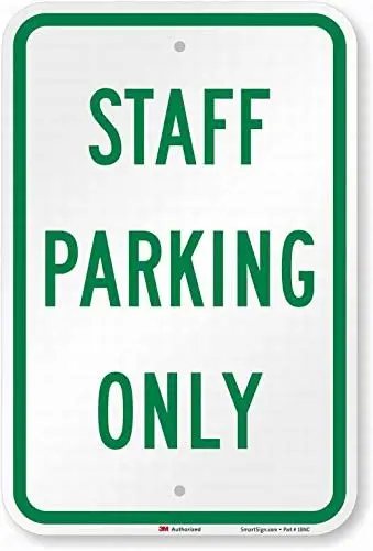 

Staff Parking Only