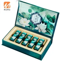 luxury chinese style lipstick kit gift box non fading no stain on cup lipstick modern high end exquisite beauty set box