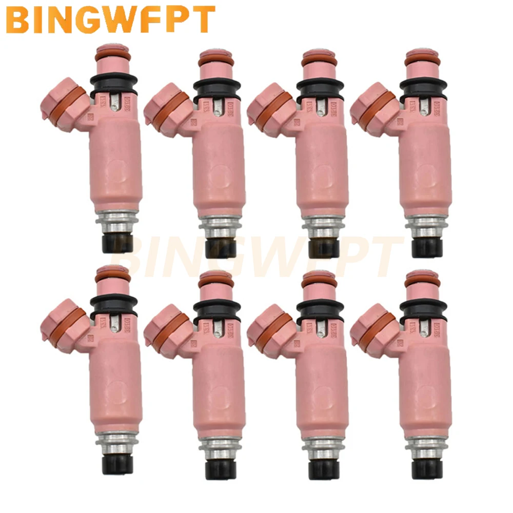 

8Pcs New Fuel Injectors For Subaru STI WRX Forester 16611-AA370 195500-3910 16611AA370 1955003910