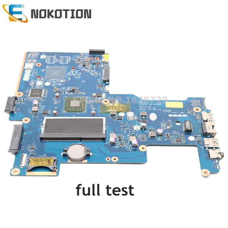 NOKOTION 764262 501 001 750634 для HP 15 G серии Материнская плата ноутбука ZS051 LA A996P с процессором