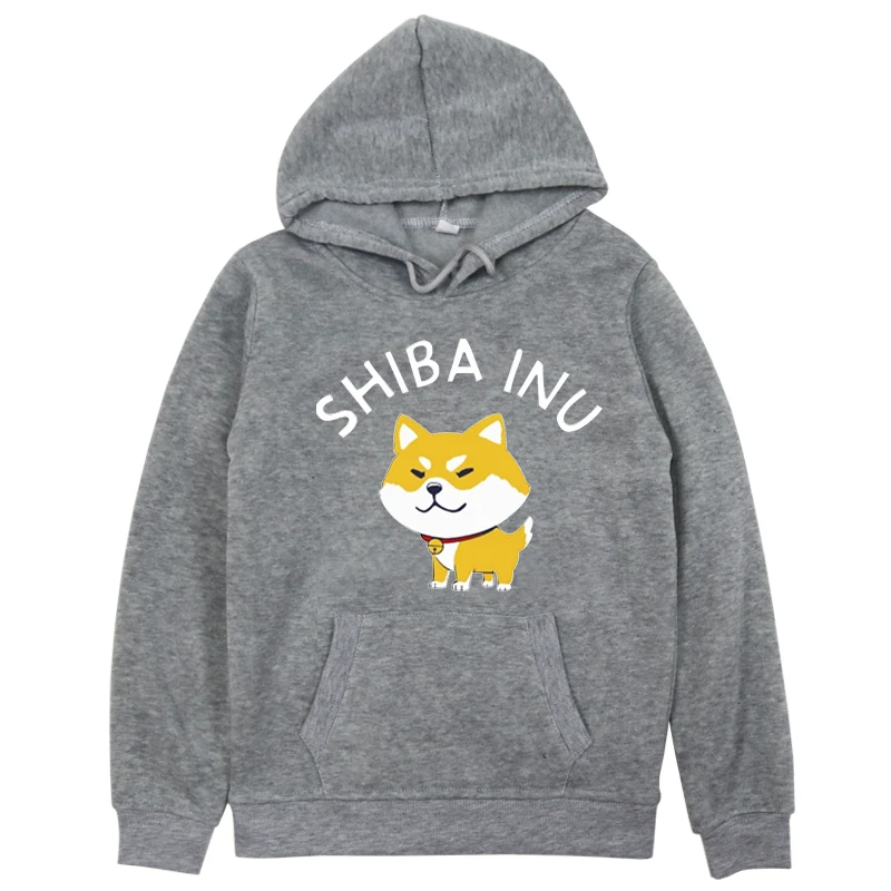Hoodies 2 Новые детские толстовки с капюшоном Милая Толстовка для маленьких мальчиков и девочек с принтом Шиба ину зимняя верхняя одежда с длинными рукавами, толстовки детские толстовки - Цвет: Hoodies 2