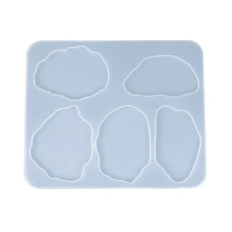 

Crystal Epoxy Resin Mold Coaster Cup Mat Casting Silicone Mould DIY Crafts Table Decoration Jewelry Making Tools
