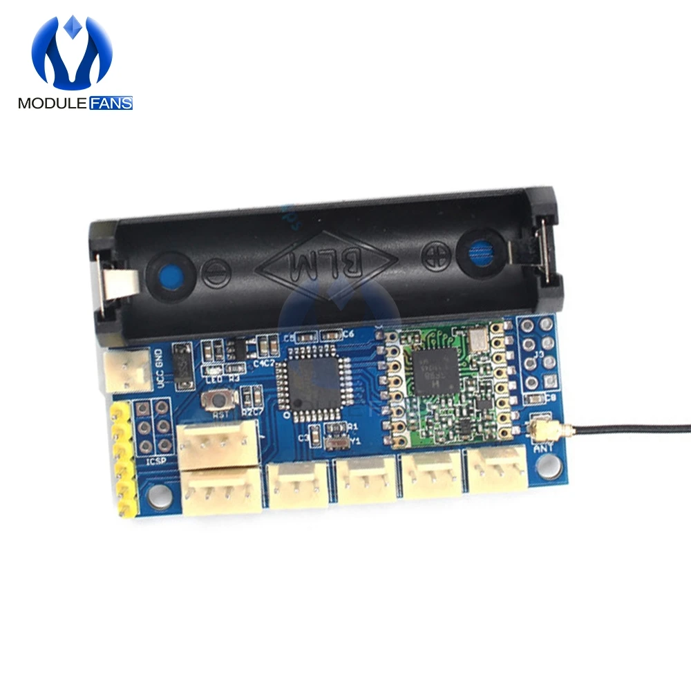 LoRa радио узел V1.0 V2.0 2,4G беспроводной модуль RFM95 RFM98 для Arduino ATmega328P mega328 3,7-12 В 433 МГц/868 МГц/915 МГц - Цвет: SX1276 RFM95 868MHz