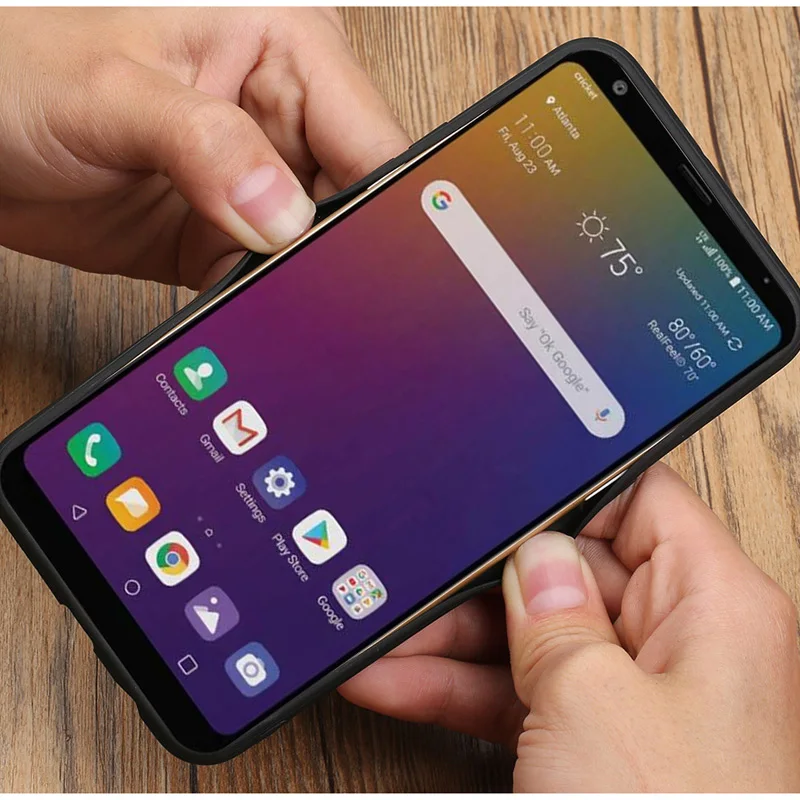 Чехол для телефона из натуральной воловьей кожи LG Stylo 5 роскошные чехлы 360 полная