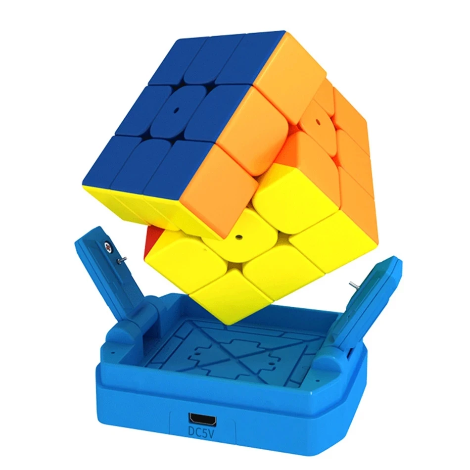 

MoYu Weilong AI Smart Cube 3x3x3 Magnetic Cube Professional Magnets Cubo Magico Bluetooth Connect Intelligence AI Smart Cube