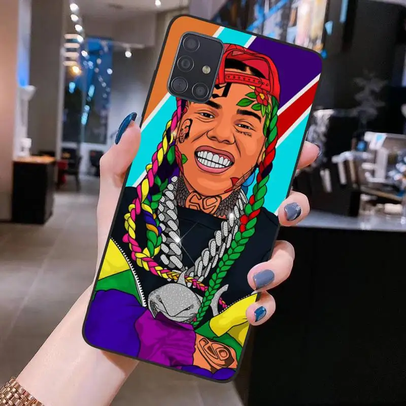 

Tekashi 6ix9ine SixNine 69 Rapper Phone Case for Samsung S20 plus Ultra S6 S7 edge S8 S9 plus S10 5G lite 2020