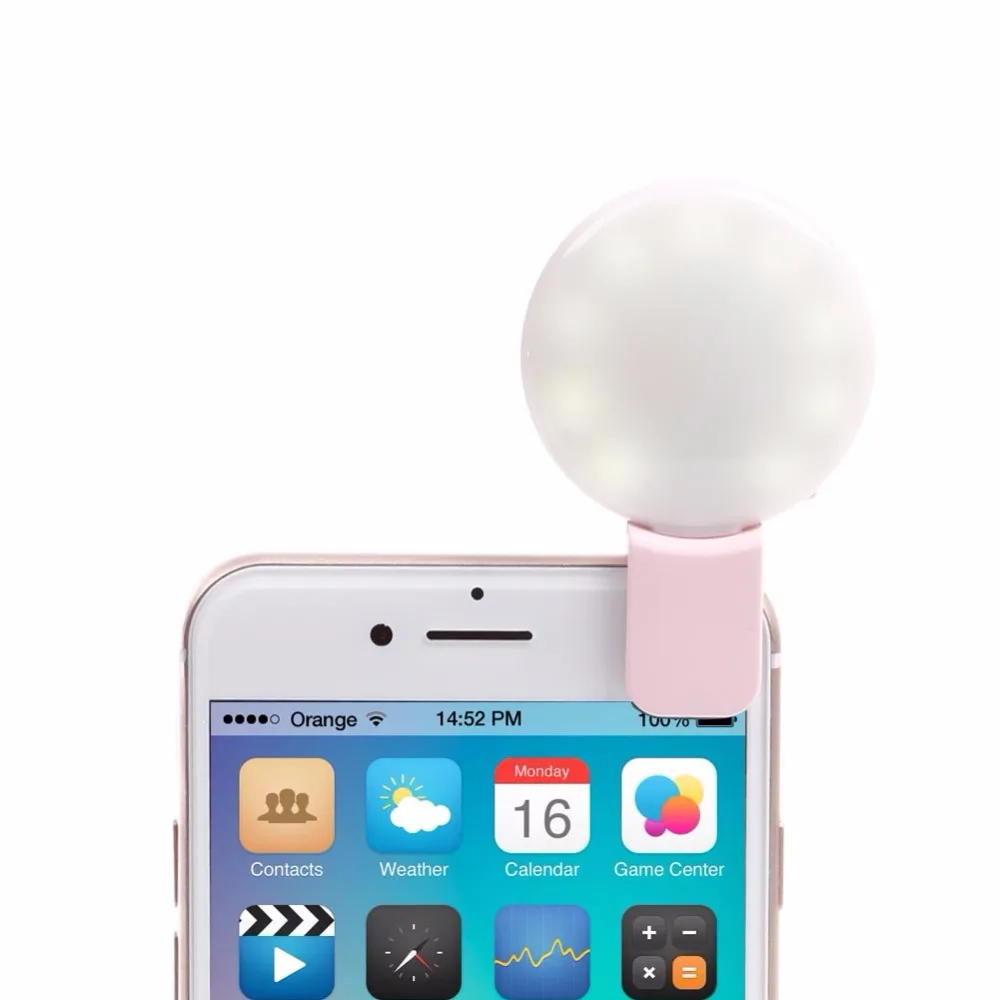 2019 новейший мини селфи Портативный вспышка светодиодный светильник фото камера