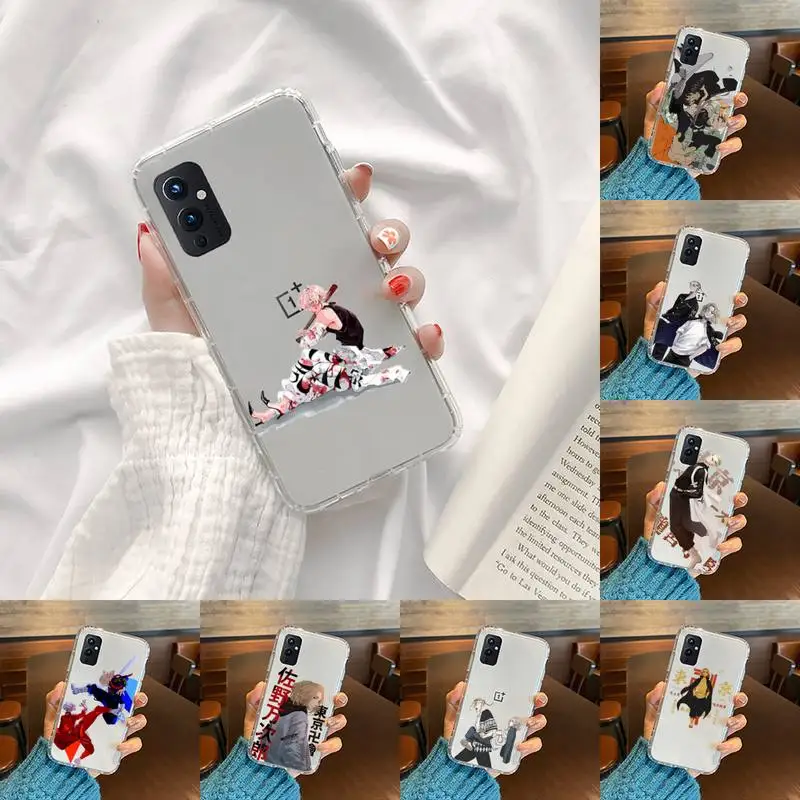

Tokyo Revengers Phone Case Transparent For OnePlus 9 8 7 7t 8t Oppo find X3 X2 reno5 Vivo X60 X50 Pro MeiZu 17 16XS
