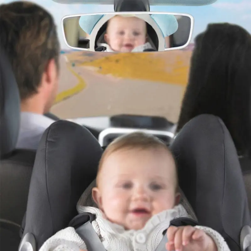 

Baby Rear Facing Mirrors Safety Car Back Seat Baby Easy View Mirror Adjustable Useful Cute Infant Monitor for Kids Toddler Child