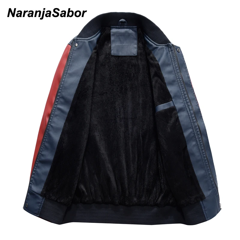 Мужская куртка из ПУ кожи с вышивкой на осень/зиму | одежда