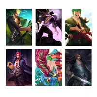 japan anime one piece poster zoro canvas painting mural modern living room bedroom home wall decoration cuadros kids gifts