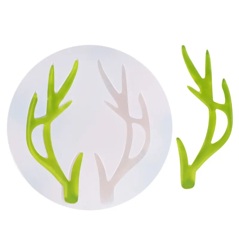 3 шт милые рога ожерелье Подвески-шпильки эпоксидная смола силиконовая форма