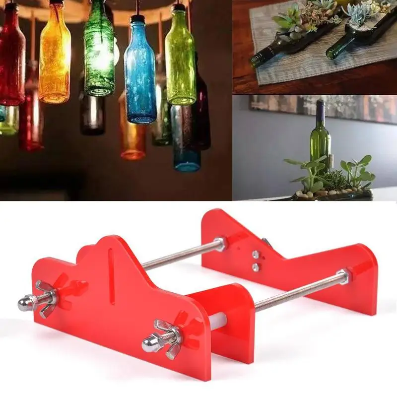 1 шт. красная/черная/синяя стеклянная бутылка высокопрочная акриловая