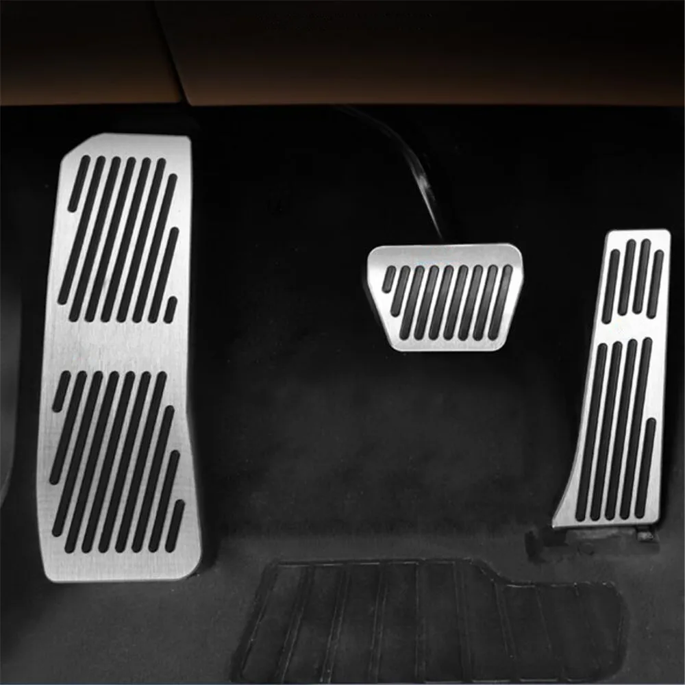 

Car styling Brake Accelerator Pedal Footrest Pad Cover For BMW 5 Series G30 G31 G38 X3 X4 2018-2019