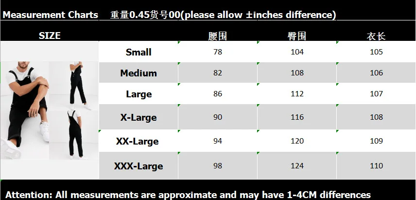 

2020 express fashion men's denim overalls tear jeans and trousers