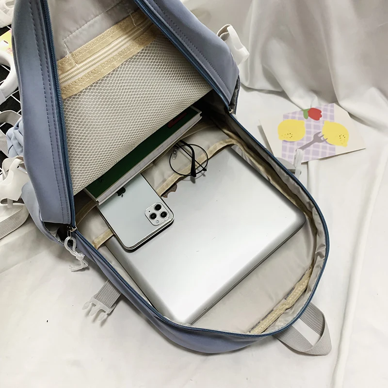 

DCIMOR High Capacity Vertical Zipper Backpack Eye-splice Women Backpacks Female Travel Bag Schoolbags For Teenage Girls Mochilas