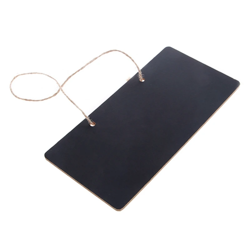 Деревянная мини доска маленькая подвесная для сообщений напоминаний меловая