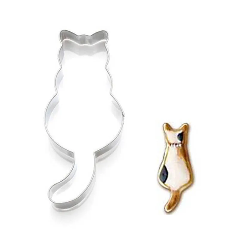 Форма кошки из алюминиевого сплава уникальная форма для выпечки тортов шоколада