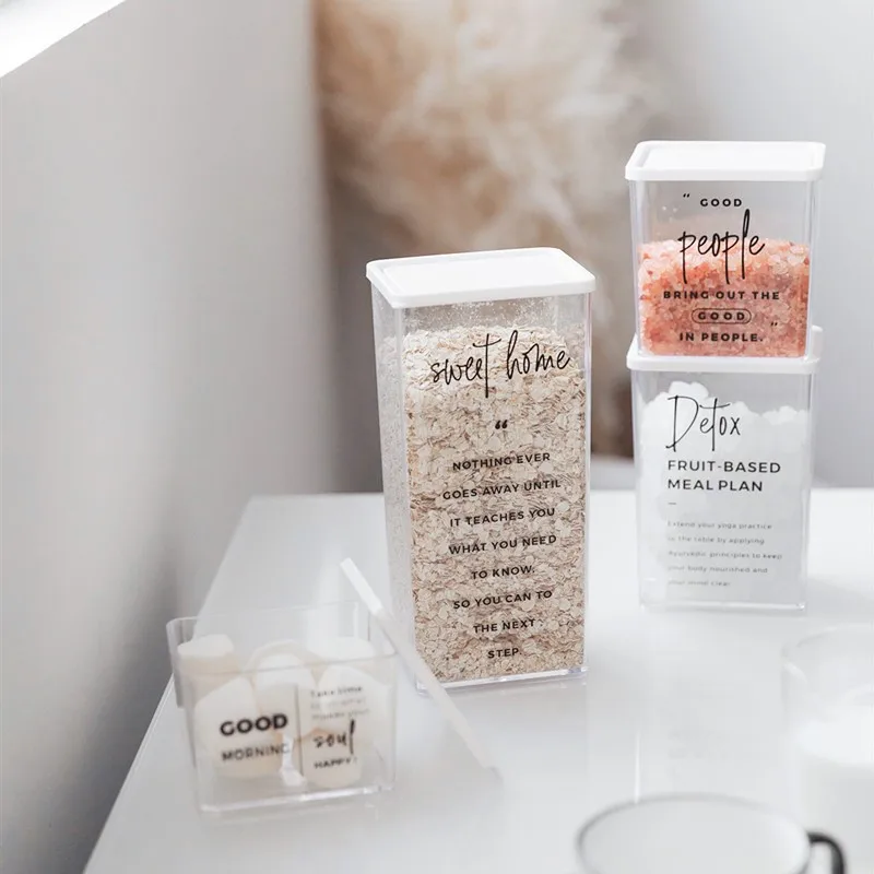 Кухонный Контейнер JO LIFE пластиковый контейнер для хранения пищевых продуктов