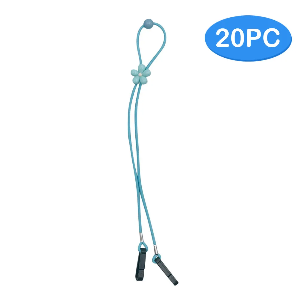 20 шт. РЕГУЛИРУЕМЫЙ УДЛИНИТЕЛЬ для маски ремешок удобной и безопасной упор