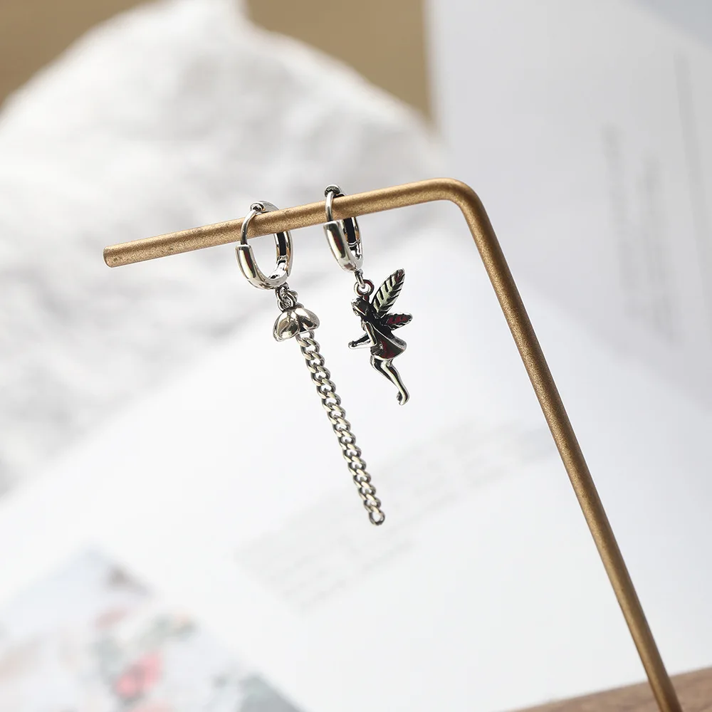 MEETSOFT тибетские серебряные предотвращающие аллергию серьги-кольца для женщин