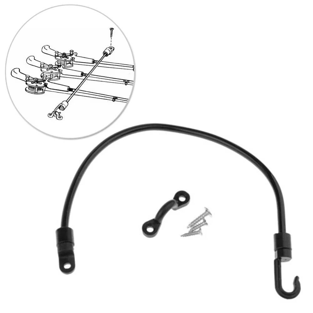 

Rod Tamer Strap Holder Rod Saver Deck Mount Connector Gunwale Mount Rod Strap Detachable Reusable Fishing Accessories