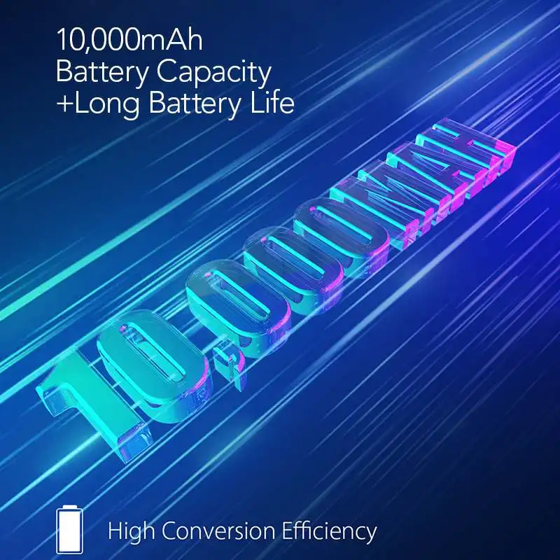 Блок питания BlitzWolf внешний аккумулятор для iPhone 11 и Xiaomi 10 000 мА 18 Вт QC3.0 Type C с