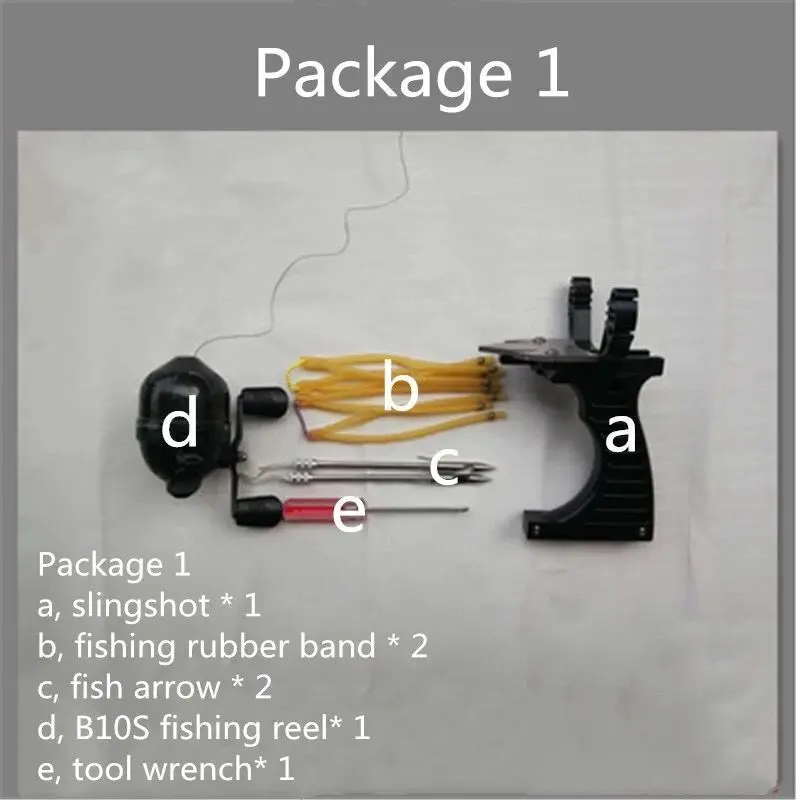 

Powerful Slingshot Set Fishing Slingshot Professional Arrow Hunting Slingshot Catapult Outdoor Sling shot With Fishing Reel