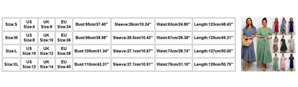 

Women Summer Boho Maxi Dress 2020 Short Sleeve Holiday Dot Print Long Dress Evening Party Beach Dresses Sundress Vestidos#J30