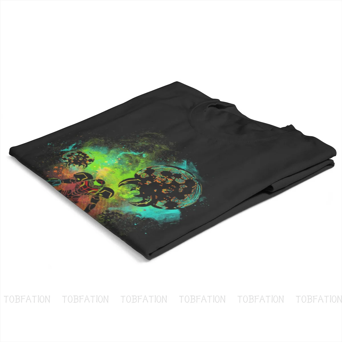 Футболка для отдыха с принтом охотника за космосом в стиле хип-хоп Metroid Samus Aran